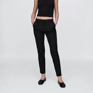 NWT Black GAP 14P Mid-Rise Bi-Stretch Slim Ankle Pants
